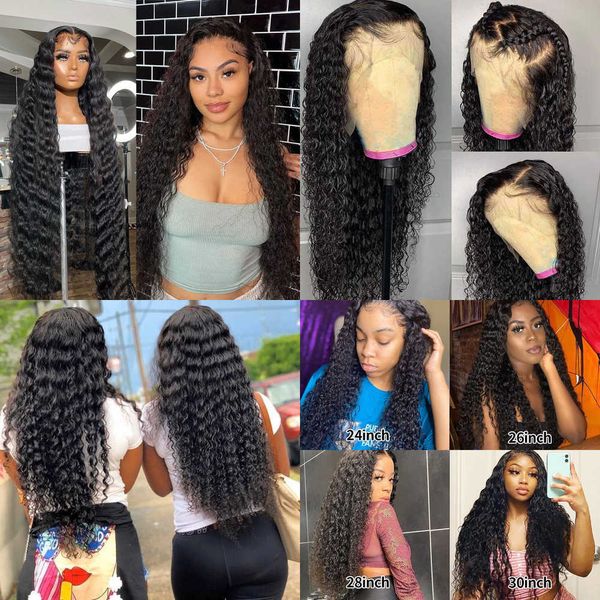 lace wigs 250 density 38 inch deep wave frontal 13x6 human hair for black women brazilian water wave13x4 front remy 230106, Black;brown
lace wigs 250 density 38 inch deep wave frontal 13x6 human hair for black women brazilian water wave13x4 front remy 230106, Black;brown