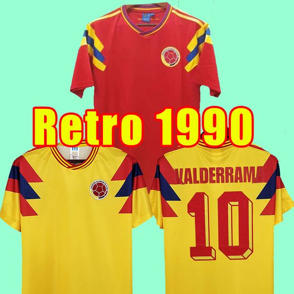 #10 valderrama colombia 1990 retro soccer jerseys away home yellow red classic commemorate antique collection vintage football shirts escoba, Black;yellow
#10 valderrama colombia 1990 retro soccer jerseys away home yellow red classic commemorate antique collection vintage football shirts escoba, Black;yellow