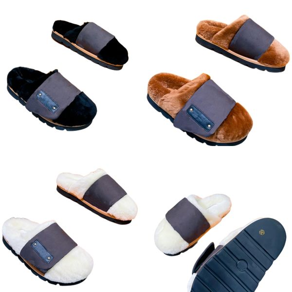 designer women sabot fur slippers man striped brown elegant leather fur sliders white platform brown sandal thick bottom couple models with, Black
designer women sabot fur slippers man striped brown elegant leather fur sliders white platform brown sandal thick bottom couple models with, Black