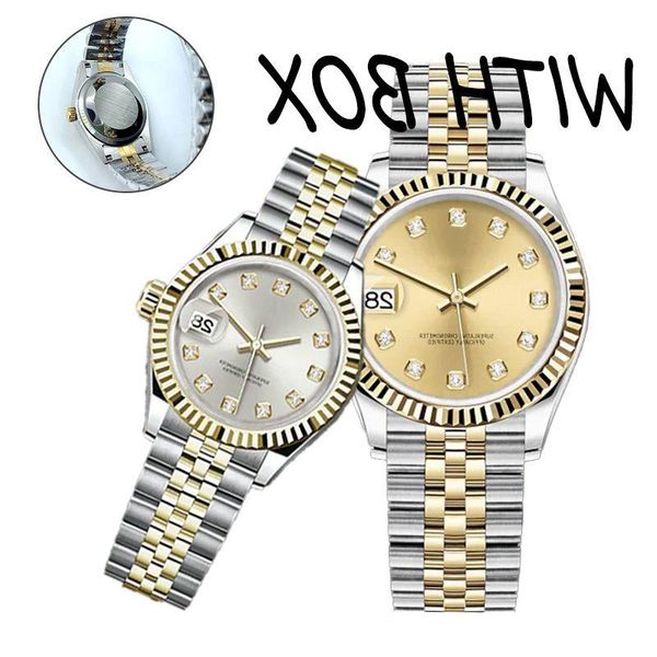 automatic movement 36/41mm mens mechanics watches full stainless steel super luminous 28/31mm quartz women watch couples style classic busj, Slivery;golden
automatic movement 36/41mm mens mechanics watches full stainless steel super luminous 28/31mm quartz women watch couples style classic busj, Slivery;golden