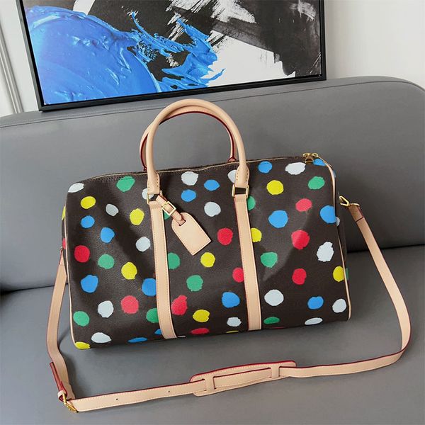 duffel bags colored dots printed series handbag shoulder purse women large caapcity cross body bags classic letter travel duffle removable a
duffel bags colored dots printed series handbag shoulder purse women large caapcity cross body bags classic letter travel duffle removable a