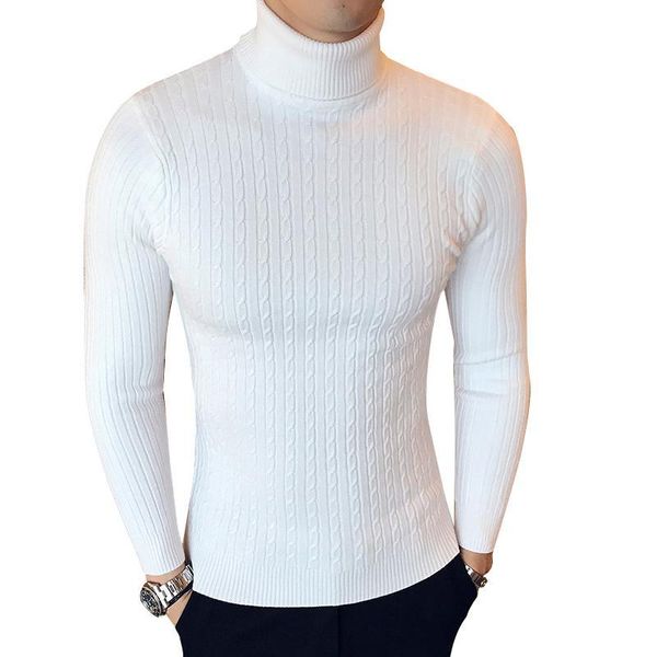 winter high neck thick warm sweater men turtleneck mens sweaters slim fit pullover men knitwear male double collar owrst, White;black
winter high neck thick warm sweater men turtleneck mens sweaters slim fit pullover men knitwear male double collar owrst, White;black