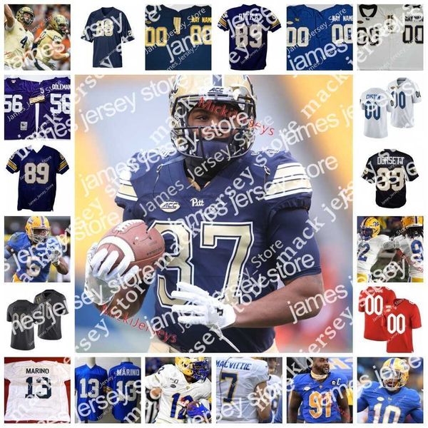 22 ncaa custom pittsburgh panthers pitt stitched football jersey 91 patrick jones ii 97 jabaal sheard 7 tom savage 87 rickey jackson 24, Black
22 ncaa custom pittsburgh panthers pitt stitched football jersey 91 patrick jones ii 97 jabaal sheard 7 tom savage 87 rickey jackson 24, Black