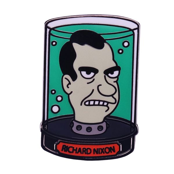 richard nixons enamel pin presidential campaign political brooch america president badge politics election pins men jewelry gift, Blue
richard nixons enamel pin presidential campaign political brooch america president badge politics election pins men jewelry gift, Blue