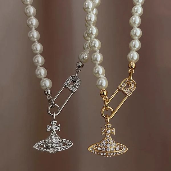 pearl necklace designer design pin saturn beaded pendant ladies diamond necklaces copper 18k gilded jewelry necklace pearls, Silver
pearl necklace designer design pin saturn beaded pendant ladies diamond necklaces copper 18k gilded jewelry necklace pearls, Silver