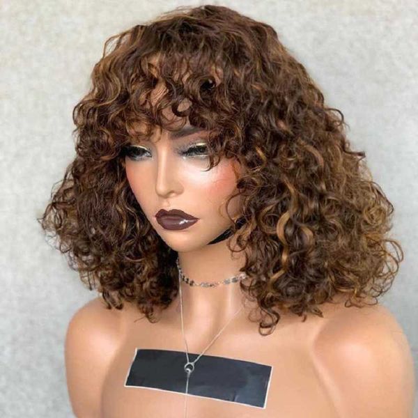 nxy lace wigs deep wave human hair with bangs brown color 150 200 density curly full machine for black women no bob 230106, Black;brown
nxy lace wigs deep wave human hair with bangs brown color 150 200 density curly full machine for black women no bob 230106, Black;brown