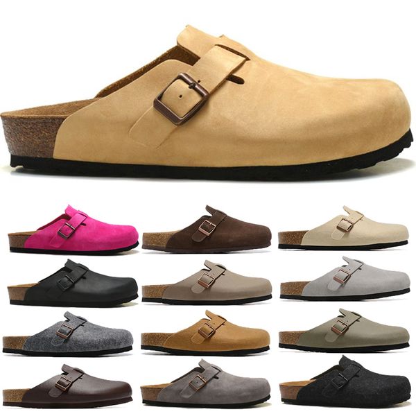 designer clogs shoes men women half pack slippers casual shoe sandals slippers naturals beach sliders soft leather grey felt hombres outdoor, Black
designer clogs shoes men women half pack slippers casual shoe sandals slippers naturals beach sliders soft leather grey felt hombres outdoor, Black