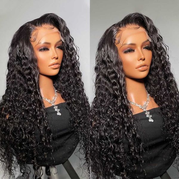 lace wigs deep wave 13x4 front wig brazilian human hair water curly transparent frontal for black women 230106, Black;brown
lace wigs deep wave 13x4 front wig brazilian human hair water curly transparent frontal for black women 230106, Black;brown