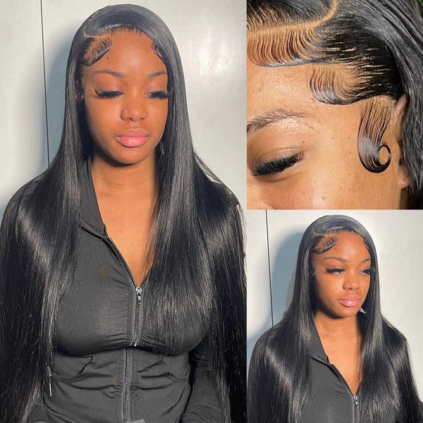 nxy lace wigs 28 30 inch brazilian straight 13x4 front human hair pre plucked baby 360 frontal for black women remy 230106, Black;brown
nxy lace wigs 28 30 inch brazilian straight 13x4 front human hair pre plucked baby 360 frontal for black women remy 230106, Black;brown