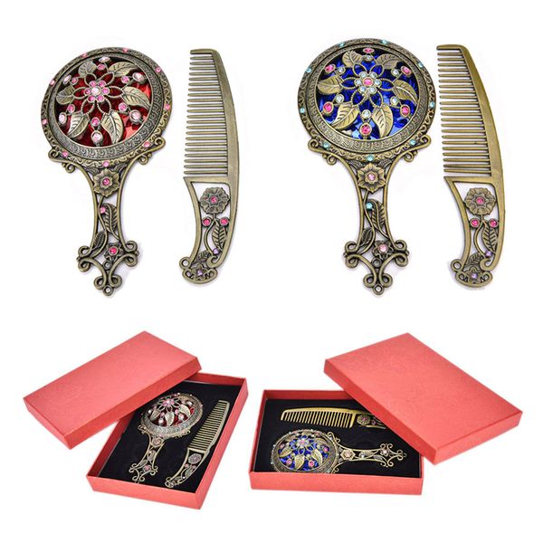 other health beauty items tshou528 women chic retro vintage pocket mirror compact makeup mirrors comb set hand up bronze hollowedout 230114
other health beauty items tshou528 women chic retro vintage pocket mirror compact makeup mirrors comb set hand up bronze hollowedout 230114