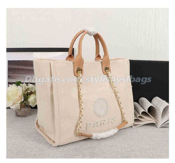 totes new designer handbags pearl beach bag canvas portable high-capacity fashion trend women bags 011923h
totes new designer handbags pearl beach bag canvas portable high-capacity fashion trend women bags 011923h