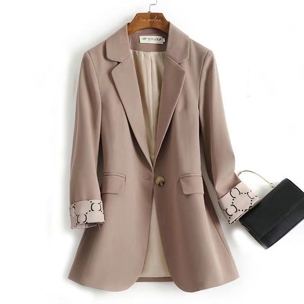 womens suits blazers tide brand retro fashion designer pure color thin casual series suit jacket a grain of buckle slim plus size women', White;black
womens suits blazers tide brand retro fashion designer pure color thin casual series suit jacket a grain of buckle slim plus size women', White;black