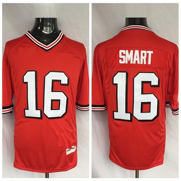 american college football wear vintage ncaa bulldogs #16 kirby smart college football jerseys red black white stitched football shirts s-xxx
american college football wear vintage ncaa bulldogs #16 kirby smart college football jerseys red black white stitched football shirts s-xxx
