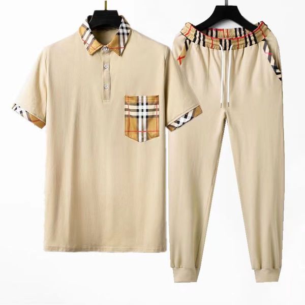 men's tracksuits summer fashion fashion men's polo pants set high-grade cotton slim fit sports stretch slim foreign trade, Gray
men's tracksuits summer fashion fashion men's polo pants set high-grade cotton slim fit sports stretch slim foreign trade, Gray
