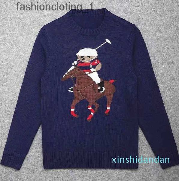 2022 embroidered men's casual long sve sweater rl style autumn and winter new in 2022266b, White;black
2022 embroidered men's casual long sve sweater rl style autumn and winter new in 2022266b, White;black