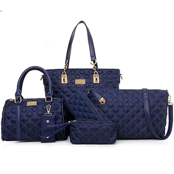 women designer bag set totes bags handbags luxury tote bag nylon 5 pieces purse set formal outdoor office & career zipper solid colored blac
women designer bag set totes bags handbags luxury tote bag nylon 5 pieces purse set formal outdoor office & career zipper solid colored blac
