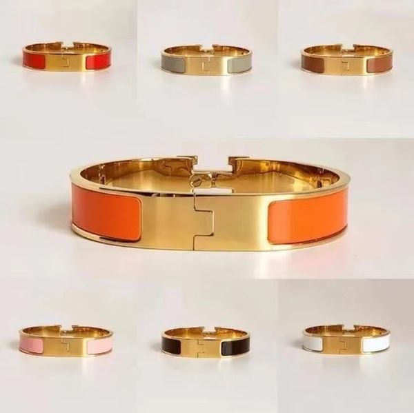 luxury jewelry charm bangle men women bracelets classics orange designer fashion bangle stainless steel gold buckle multi-style bracelet, Black
luxury jewelry charm bangle men women bracelets classics orange designer fashion bangle stainless steel gold buckle multi-style bracelet, Black