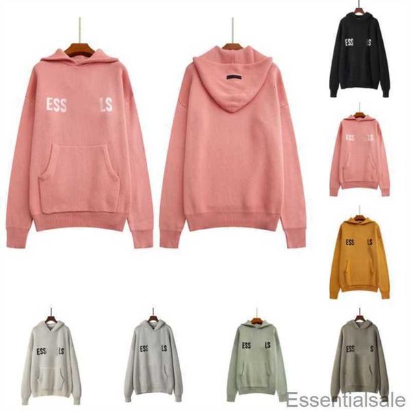 designer mens 2023 women long sleeve sweatshirt ess hoodie essential letter knit hoody knitted sweaters casual pulloves jumper autumn winter, Black
designer mens 2023 women long sleeve sweatshirt ess hoodie essential letter knit hoody knitted sweaters casual pulloves jumper autumn winter, Black