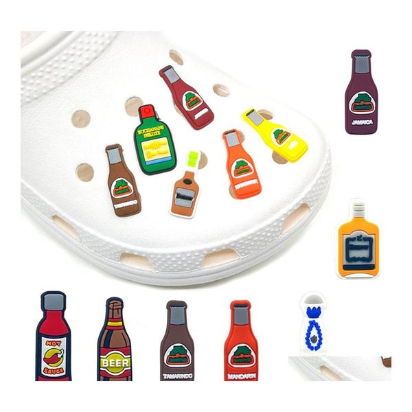 shoe parts accessories 100pcs/lot wholesale hispanic beer wine bottle mexican style pvc charms drop delivery shoes dhl3i, White;pink
shoe parts accessories 100pcs/lot wholesale hispanic beer wine bottle mexican style pvc charms drop delivery shoes dhl3i, White;pink