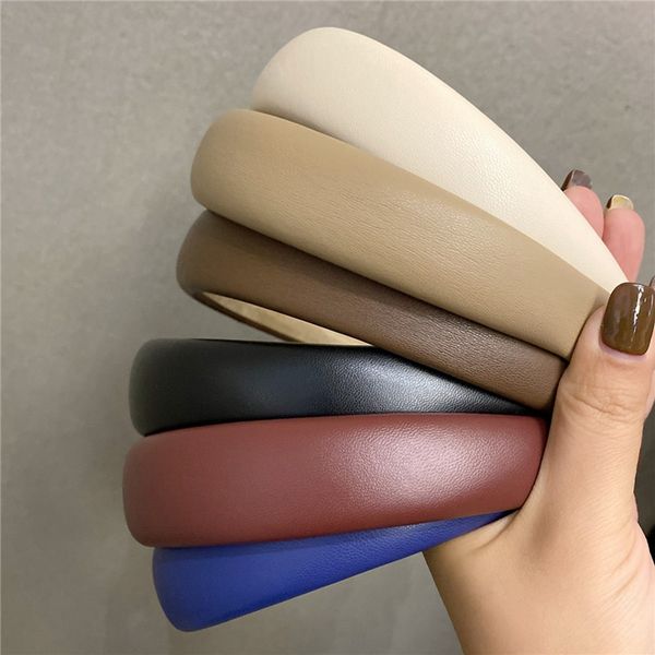 bohemian vintage leather ribbon padded sponge plain hairband headband headwear hair accessories 1386, Slivery;white
bohemian vintage leather ribbon padded sponge plain hairband headband headwear hair accessories 1386, Slivery;white
