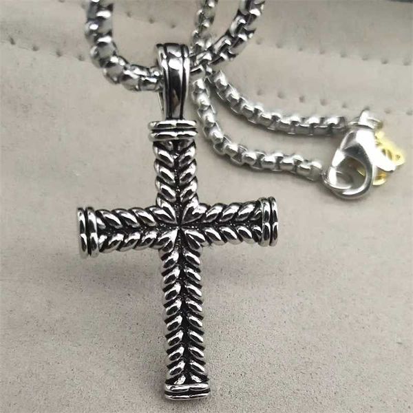 Designer DY Necklace Men Style Chain Necklaces Pendants Classic Women Diamond Vintage Pendant Hip Jewelry Cross Hop length 50cm Christmas gift
Designer DY Necklace Men Style Chain Necklaces Pendants Classic Women Diamond Vintage Pendant Hip Jewelry Cross Hop length 50cm Christmas gift