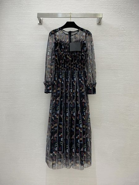 casual dresses 2023 european fashion brand new high-end custom mesh fabric elegant skirt, Black;gray
casual dresses 2023 european fashion brand new high-end custom mesh fabric elegant skirt, Black;gray