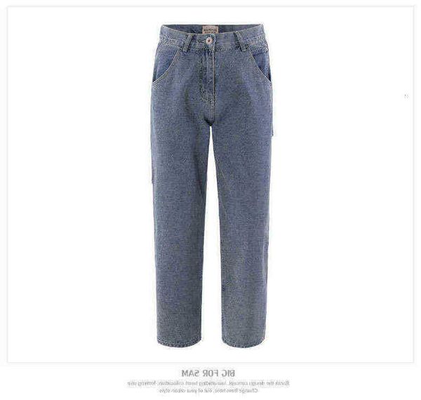 men's jeans skylan men's pants loose denim wide leg straight dad summer 2021 new style, Blue
men's jeans skylan men's pants loose denim wide leg straight dad summer 2021 new style, Blue