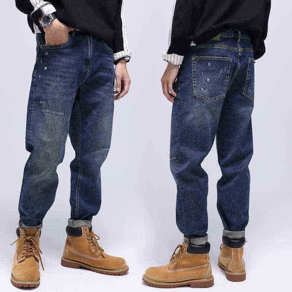 men's jeans high pants harlan autumn winter men's heavy industry blue elastic loose straight fashion
men's jeans high pants harlan autumn winter men's heavy industry blue elastic loose straight fashion