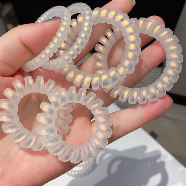 mermaid telephone line elastic hair band ribbon for girl rope jewelry accessories springs hair scrunchy 1396, Slivery;white
mermaid telephone line elastic hair band ribbon for girl rope jewelry accessories springs hair scrunchy 1396, Slivery;white