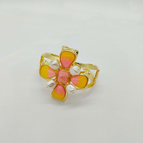 2023 luxury quality charm bangle opened bracelets with nature beads and orange color in 18k gold plated have box stamp ps7514a, Black
2023 luxury quality charm bangle opened bracelets with nature beads and orange color in 18k gold plated have box stamp ps7514a, Black