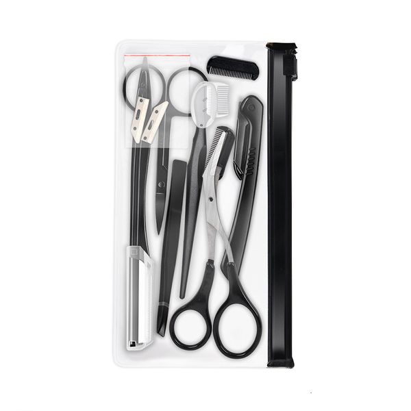 clippers trimmers 6pcsset eyebrow trimmer kit scissors tweezers brow trimming tool eye shaping knife razor make up two blades 230114
clippers trimmers 6pcsset eyebrow trimmer kit scissors tweezers brow trimming tool eye shaping knife razor make up two blades 230114
