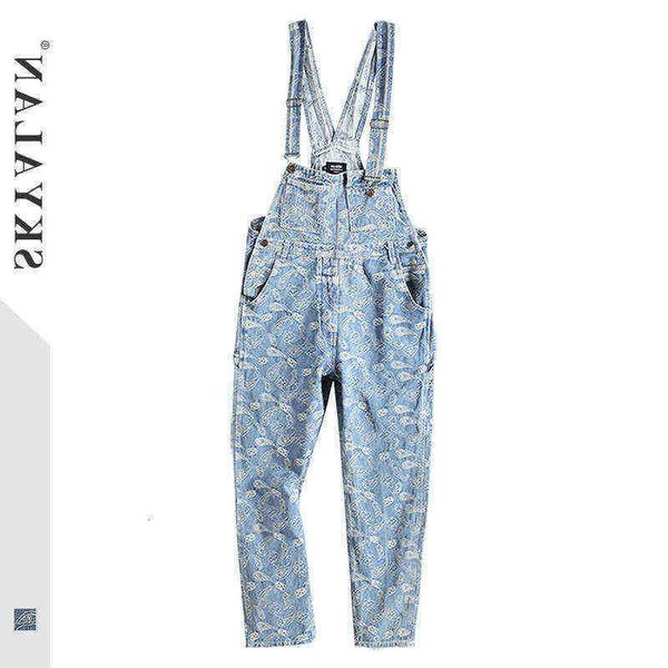 men's jeans hip hop cashew blossom embroidery loose suspender pants men's jeans ins couple fashion, Blue
men's jeans hip hop cashew blossom embroidery loose suspender pants men's jeans ins couple fashion, Blue