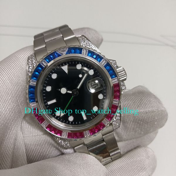 2 style watches for men automatic mens black bial 40mm diamond ruby bezel bracelet steel 18k yellow gold men asia 2813 movement watches men&, Slivery;golden
2 style watches for men automatic mens black bial 40mm diamond ruby bezel bracelet steel 18k yellow gold men asia 2813 movement watches men&, Slivery;golden