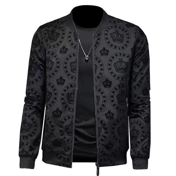 high-grade jacket fashion men's thin spring and autumn jacket men's fashion autumn 2023 new jacket men's top, Black;brown
high-grade jacket fashion men's thin spring and autumn jacket men's fashion autumn 2023 new jacket men's top, Black;brown