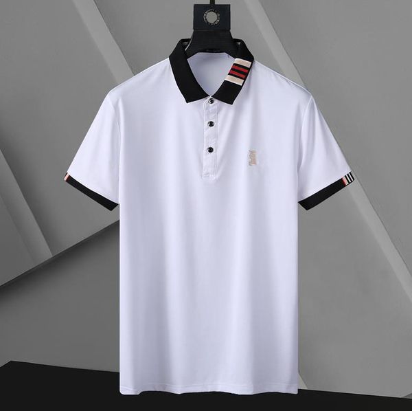 luxury polos fashion men's letter printing embroidery shirt lattice pattern burb mens designers t-shirts white black designer polo shir
luxury polos fashion men's letter printing embroidery shirt lattice pattern burb mens designers t-shirts white black designer polo shir