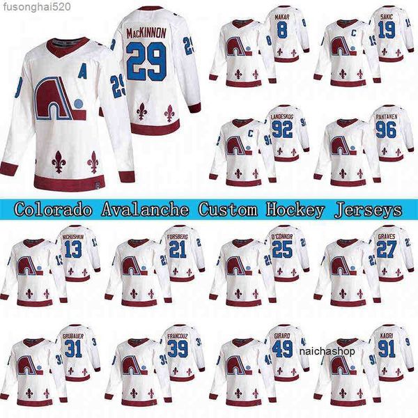 nathan mackinnon custom colorado avalanche 2021 reverse retro jersey 8 cale makar 31 philipp grubauer 49 samuel girard hockey jerseys, Black;red
nathan mackinnon custom colorado avalanche 2021 reverse retro jersey 8 cale makar 31 philipp grubauer 49 samuel girard hockey jerseys, Black;red