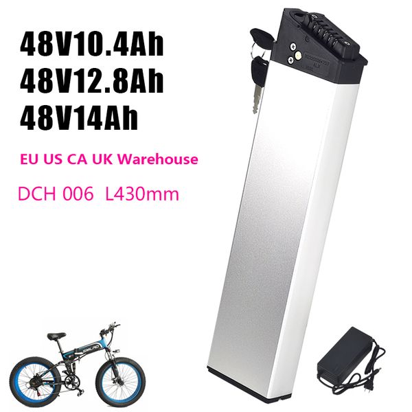 

folding ebike battery 48v 10.4ah 12.8ah 14ah for samebike lo26 20lvxd30 engwe ep-2 pro 250w 350w 500w 750w electric bicycle