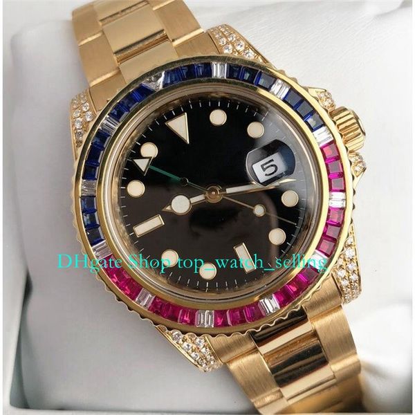 3 color with box watch for men 40mm black bial men's yellow gold blue red rubies bezel diamond mechanical bracelet wristwatches mens au, Slivery;golden
3 color with box watch for men 40mm black bial men's yellow gold blue red rubies bezel diamond mechanical bracelet wristwatches mens au, Slivery;golden