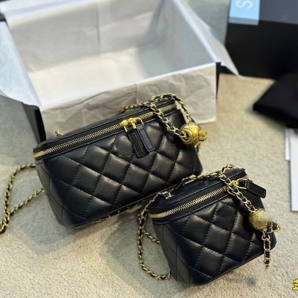 designer bag luxury handbag fashionbags crossbody classic quilted sheepskin mini golden ball woman shoulder sling vintage box bag mini bags, Red;black
designer bag luxury handbag fashionbags crossbody classic quilted sheepskin mini golden ball woman shoulder sling vintage box bag mini bags, Red;black
