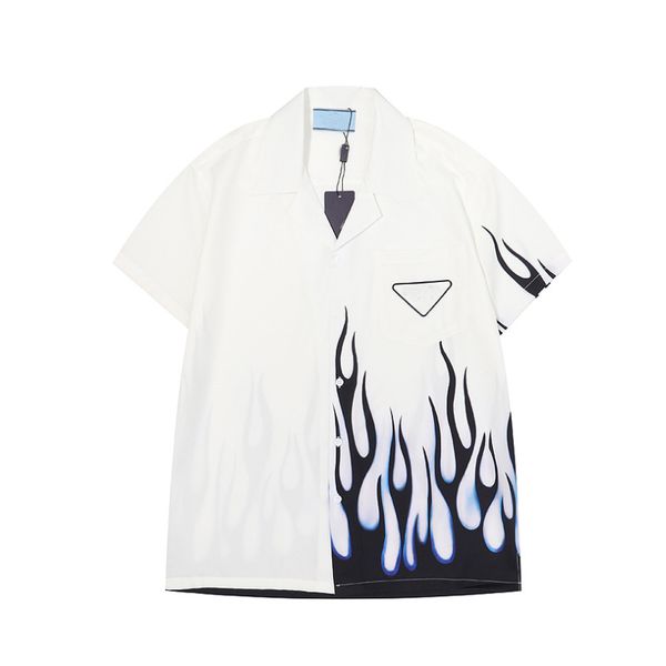 23ss new designers bowling shirts mens fashion flower hawaiian silk business shirt casual shirts men slim fit short sleeve dress tee, White;black
23ss new designers bowling shirts mens fashion flower hawaiian silk business shirt casual shirts men slim fit short sleeve dress tee, White;black