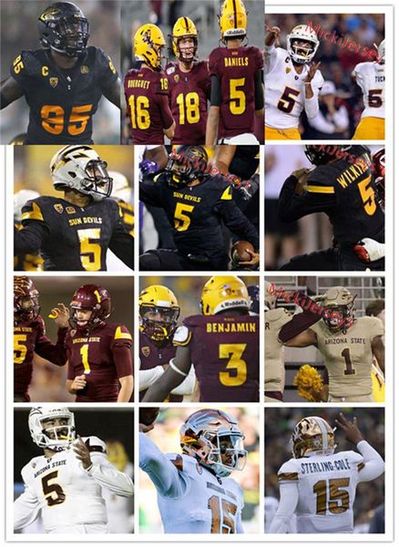 american college football wear custom arizona state sun devils football jersey pat tillman darren woodson danny white charley taylor jake pl, Black
american college football wear custom arizona state sun devils football jersey pat tillman darren woodson danny white charley taylor jake pl, Black
