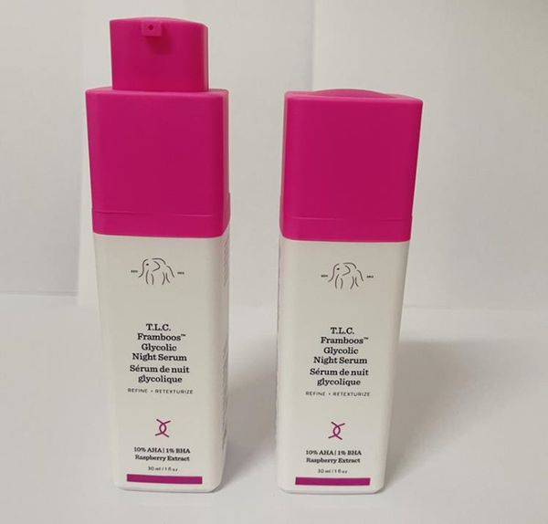 brand framboos glycolic night serum and day serum 30ml face skin care