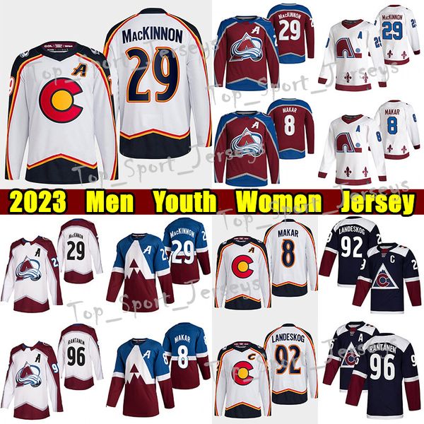 #29 nathan mackinnon reverse retro hockey jersey #8 cale makar avalanche#96 mikko rantanen gabriel landeskog joe sakic bowen byram valeri ni, Black;red
#29 nathan mackinnon reverse retro hockey jersey #8 cale makar avalanche#96 mikko rantanen gabriel landeskog joe sakic bowen byram valeri ni, Black;red