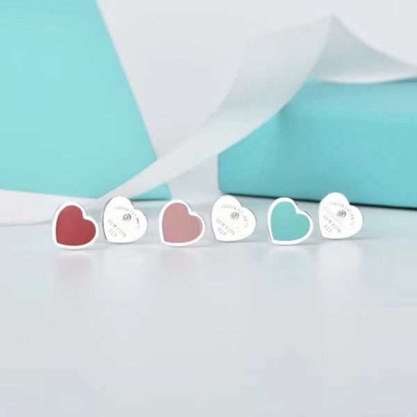 luxury heart-shaped diamond stud earrings designer women earrings enamel 925 silver jewelry gift factory wholesale and retail, Golden;silver
luxury heart-shaped diamond stud earrings designer women earrings enamel 925 silver jewelry gift factory wholesale and retail, Golden;silver
