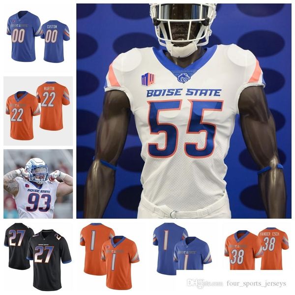 american college football wear custom ncaa boise state broncos college football jerseys leighton vander esch jersey ct thomas john hightower, Black
american college football wear custom ncaa boise state broncos college football jerseys leighton vander esch jersey ct thomas john hightower, Black