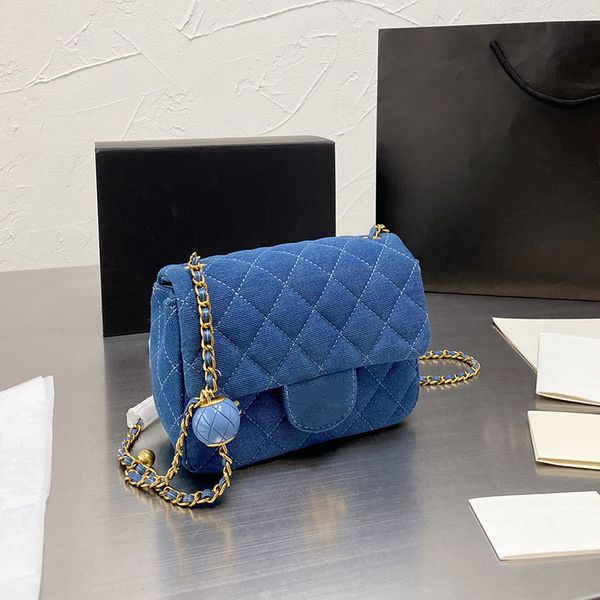 cc bags luxury brand shoulder bags classic 17cm mini flap sqaure denim bags enamel gold ball matelasse chain adjustable shoulder strap cross
cc bags luxury brand shoulder bags classic 17cm mini flap sqaure denim bags enamel gold ball matelasse chain adjustable shoulder strap cross