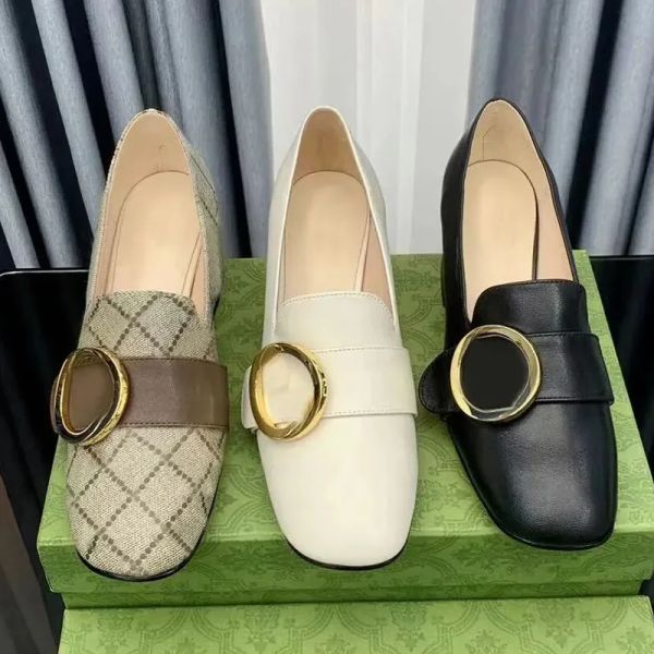 women square dress shoes letter spring autumn cowhide belt buckle high heels coarser heel leather metal buckle lady designer heeled boat sho, Black
women square dress shoes letter spring autumn cowhide belt buckle high heels coarser heel leather metal buckle lady designer heeled boat sho, Black