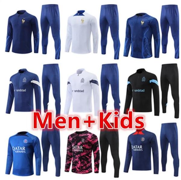 21 22 psgs mens kids soccer tracksuit jersey sets 2022 2023 men football jerseys training suit tracksuits jacket set chandal futbol survetem, Black
21 22 psgs mens kids soccer tracksuit jersey sets 2022 2023 men football jerseys training suit tracksuits jacket set chandal futbol survetem, Black