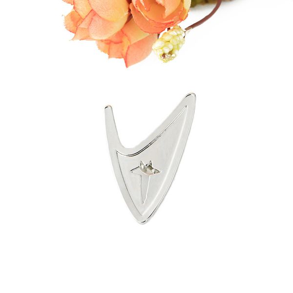 movie logo triangle brooch creative versatile clothing student accessories pin badges, Blue
movie logo triangle brooch creative versatile clothing student accessories pin badges, Blue