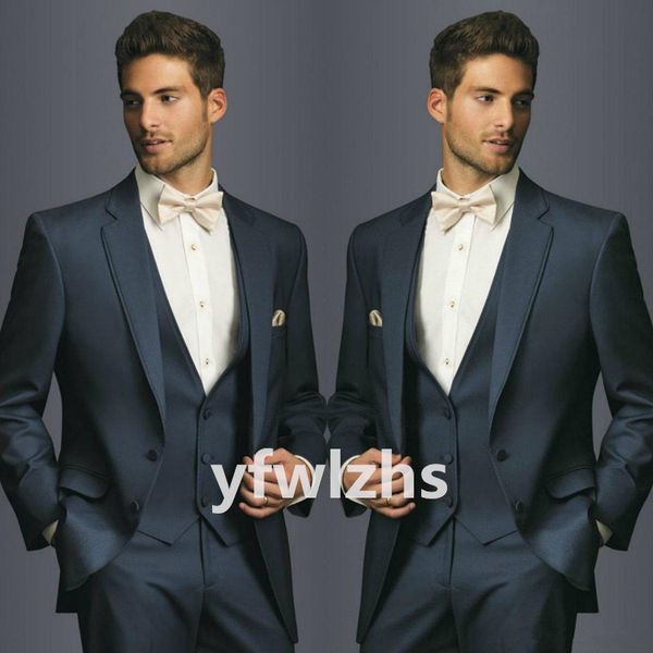 customize tuxedo two buttons handsome notch lapel groom tuxedos men suits wedding/prom/dinner man blazer jacket pants tie vest w1229, Black;gray
customize tuxedo two buttons handsome notch lapel groom tuxedos men suits wedding/prom/dinner man blazer jacket pants tie vest w1229, Black;gray
